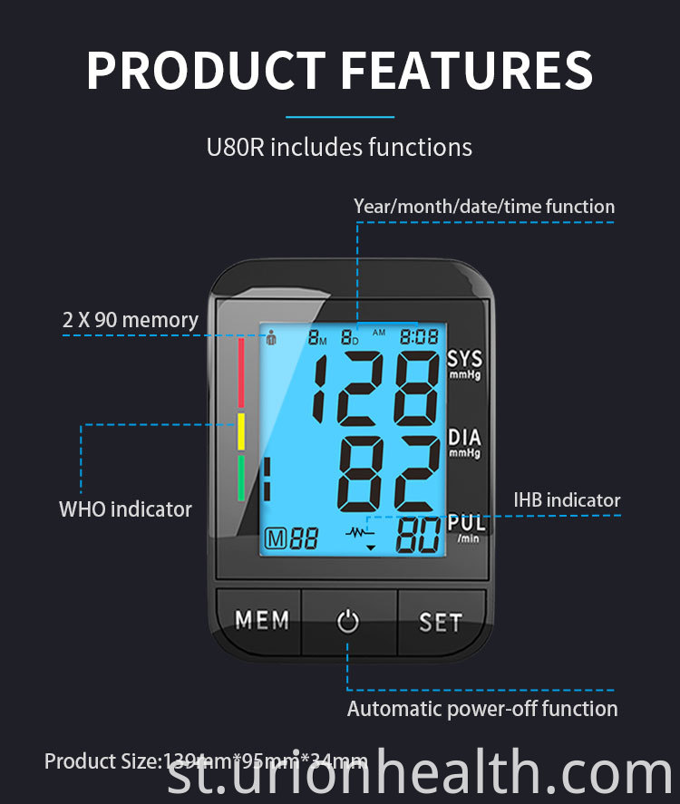 parts of sphygmomanometer